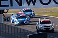 Correia driving the FIA WTCC safety car at the start of the 2011 FIA WTCC Race of Japan race 1.