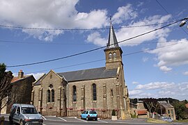 The church in Saint-Pierre-sur-Vence