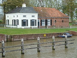 Zijlhuis bij Schaphalsterzijl