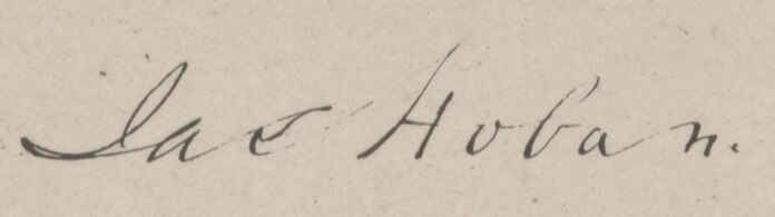 File:Signature of James Hoban Jr.tif