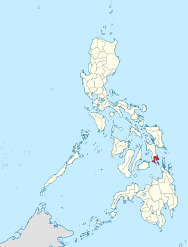 Leyte do Sul na Visayas Orientais Coordenadas : 10°20'N, 125°5'E