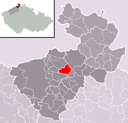 Srbská Kamenice – Mappa