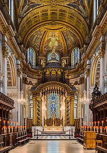 High altar of St Paul's Cathedral, London St Paul's Cathedral High Altar, London, UK - Diliff.jpg