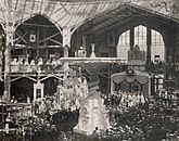 Stockholmsutställningen 1866, invigning