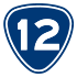 Provincial Highway 12 shield}}
