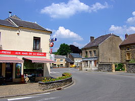 Straat in Thilay