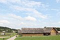 Reconstructed houses, Trzcinica, Poland