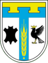 Coat of arms of Tismenicjas rajons