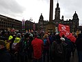 UCU rally at George Square, Glasgow.