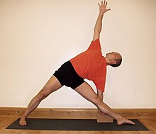 basic poses triangle Iyengar poses yoga of the Yoga one  wiki pose, in , standing
