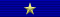 Medaglia d'Oro al Valor Militare - nastrino per uniforme ordinaria