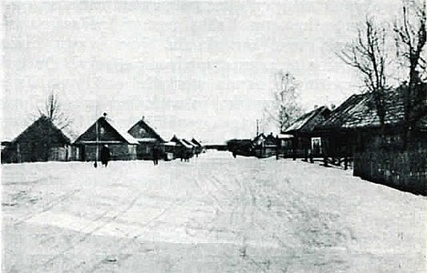 Деревня Ванакюля. 1939 год