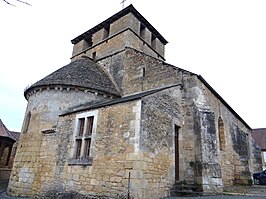 Kerk van Saint-Pierre-ès-Liens in Veyrignac