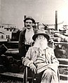 Whitman, Walt (1819-1892) and his male nurse Fritzenger..JPG