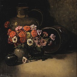 פרחי זיניה, 1921