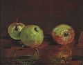 Édouard Manet: Stillleben mit drei Äpfeln, 1880