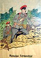 «Молодцы корниловцы!». Агитационный плакат Харьковского отделения ОСВАГ, 1919 год