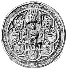 Печать польского короля Владислава Ягайло, 1389 г.