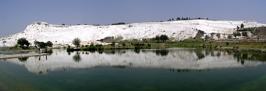 Панорама горы Памуккале