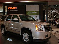 2008 GMC Yukon Hybrid photographed in USA.