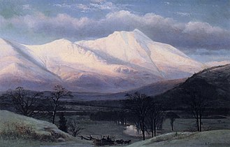 Benjamin Champney (1817-1907)
Moat Mountain from North Conway 1873 NorthMoatMtn byBChampney NHHistoricalSociety.jpg