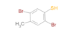 2,5-dibrom-4-methylbenzen-1-thiol