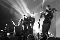 Umbra et Imago au Wave-Gotik-Treffen de 2014.