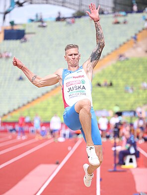 Radek Juška bei den Europameisterschaften 2022 in München