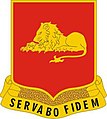 33rd Field Artillery Regiment "Servabo Fidem" (I Will Keep Faith)