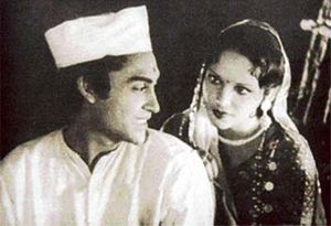 English: Scene from the 1936 film Achhut Kanya