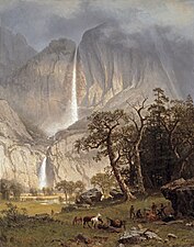 Cho-looke, the Yosemite Fall, 1864