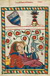 Darstellung Konrads von Altstetten im Codex Manesse