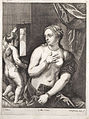 Grabado de Lucas Vorsterman II según Tiziano para el Theatrum Pictorium de David Teniers.