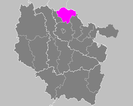 Location within the former region Lorraine