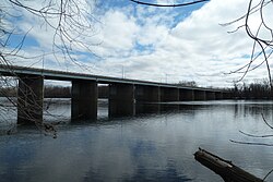 I-291 and the Bissell Bridge in Windsor