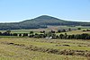 Blick vom Gebiet westlich von Großentaft südwestwärts zum Appelsberg