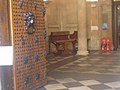 Large ornate door to the entrance of The Exchange