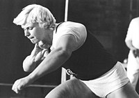 Nach dem Olympiasieg 1980 und zwei EM-Titeln (1978/1982) gab es hier Bronze für Ilona Slupianek