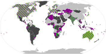 COVID-19 RNA vaccines authorization map (N)*