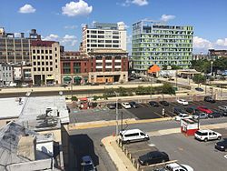 View of Callowhill from Center City