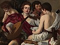 Caravaggio, La muzikistoj, 1595