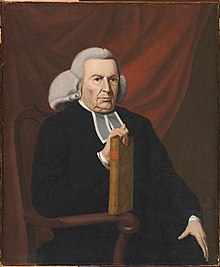 Charles Chauncy was an influential liberal theologian and opponent of New Light revivalism. Charles Chauncy by MacKay.jpg