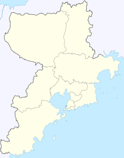 Yinghai is located in Qingdao
