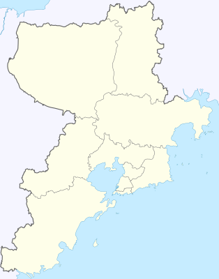 Location map China Qingdao