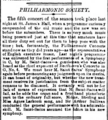 コンサートのレビュー、1886年5月20日、ロンドン・スタンダード