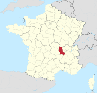 Li position de Département Loire in Francia
