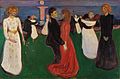 La danza de la vida (1899-1900), óleo sobre lienzo, 129 × 191 cm, Galería Nacional de Noruega, Oslo.