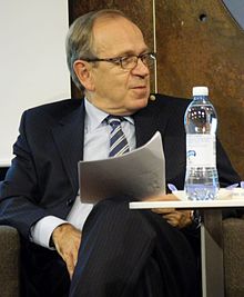 Erkki Liikanen at Bank of Finland seminar, 2016 01.jpg