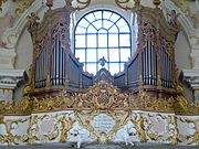 Orgel von Wolfgang Reitmayr in der Klosterkirche Mariä Himmelfahrt in Fürstenzell