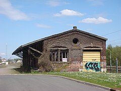 L'ancienne halle à marchandises.